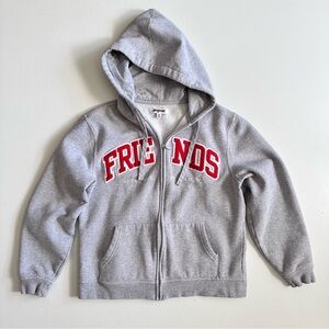 Jansport FRIENDS university Hoodie Zipper Jacket Size Medium